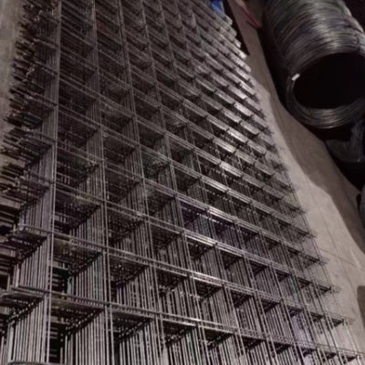 Welded Steel Fabric Custom Sizes High Strength Reinforcement Re Bar Mesh